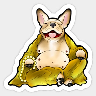 Budha the Frenchy Sticker